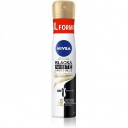 Nivea Black & White Invisible Silky Smooth антиперспірант спрей 200 мл