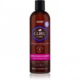 Hask Curl Care зволожуючий шампунь для хвилястого та кучерявого волосся 355 мл