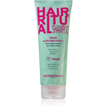 Dermacol Hair Ritual відновлюючий шампунь для об’єму волосся 250 мл - зображення 1