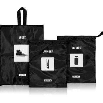 Notino Travel Collection Set of bags for shoes & laundry дорожній набір сумок для взуття, білизни та рідин  - зображення 1