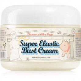 Elizavecca Milky Piggy Super Elastic Bust Cream зміцнюючий крем для догляду за шкірою бюста з колагеном 100 мл