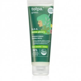 tolpa Green S.O.S. відновлююча маска-детокс для шкіри голови 100 мл
