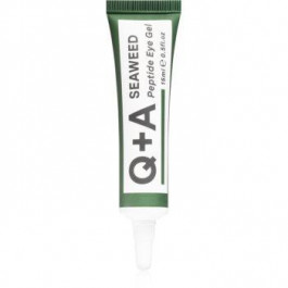Q+A Seaweed Peptide роз'яснюючий гель для очей з пептидами 15 мл