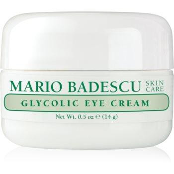 Mario Badescu Glycolic Eye Cream зволожуючий крем проти зморшок з гіалуроновою кислотою для шкріри навколо очей 14 - зображення 1