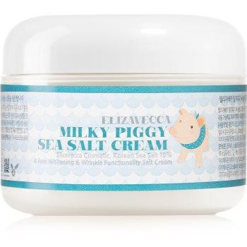 Elizavecca Milky Piggy Sea Salt Cream захисний зволожуючий крем з відновлюючими властивостями 100 мл - зображення 1