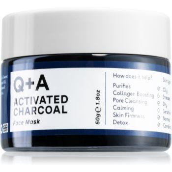 Q+A Activated Charcoal детоксикаційна маска з активованим вугіллям 50 гр - зображення 1