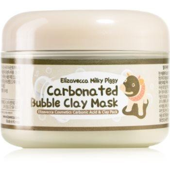 Elizavecca Milky Piggy Carbonated Bubble Clay Mask глибоко очищуюча маска для обличчя для проблемної шкіри 100  - зображення 1