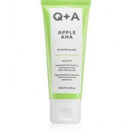 Q+A Apple AHA очищуючий гель-ексфоліант 75 мл