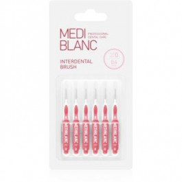 MEDIBLANC Interdental Pick-brush міжзубна щітка 0,4 mm Pink 6 кс