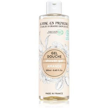 Jeanne en Provence BIO Almond поживний гель для душу у якості BIO для жінок 250 мл - зображення 1