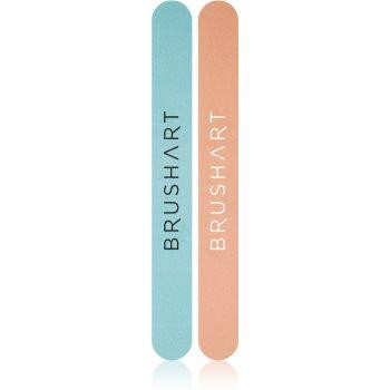 BrushArt Accessories Nail file duo набір пилочок відтінок Apricot/Minty 2 кс - зображення 1