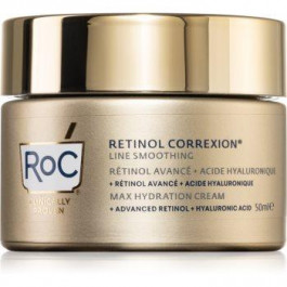 RoC Retinol Correxion Line Smoothing зволожуючий крем з гіалуроновою кислотою 50 мл