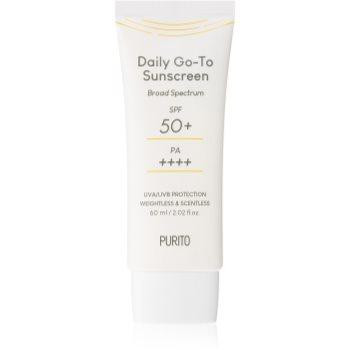 Purito Daily Go-To Sunscreen легкий захисний крем для обличчя SPF 50+ 60 мл - зображення 1