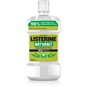 Listerine Naturals Gum Protection рідина для полоскання рота Mild Mint 500 мл - зображення 1