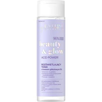 Eveline Beauty & Glow Acid Power! освітлююча та зволожуюча вода для догляду за обличчям 200 мл - зображення 1