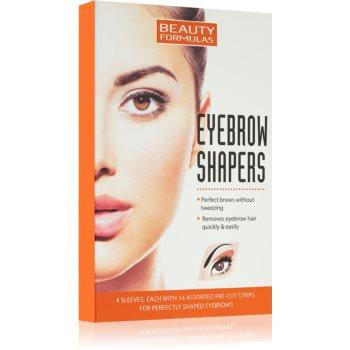 Beauty Formulas Eyebrow Shapers воскові смужки та брів 4 кс - зображення 1