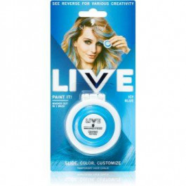 Schwarzkopf LIVE Paint It крейда для волосся відтінок Icy Blue 3,5 гр