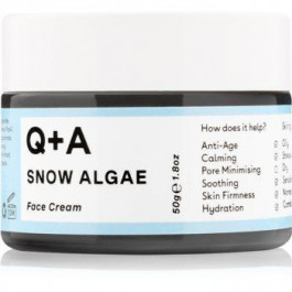 Q+A Snow Algae поживний зволожуючий крем для сухої та дуже сухої чутливої шкіри 50 гр