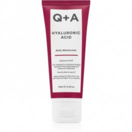 Q+A Hyaluronic Acid зволожуючий крем для шкіри обличчя для щоденного використання 75 мл