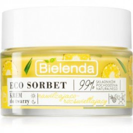   Bielenda Eco Sorbet Pineapple зволожувальний крем для обличчя з освітлювальним ефектом 50 мл