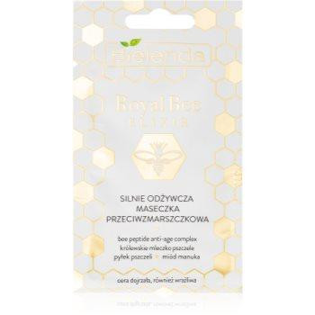 Bielenda Royal Bee Elixir інтенсивна поживна маска для зрілої шкіри 8 гр - зображення 1