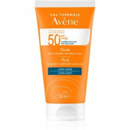 Avene Sun High Protection флюїд для засмаги для шкіри обличчя SPF 50+ 50 мл