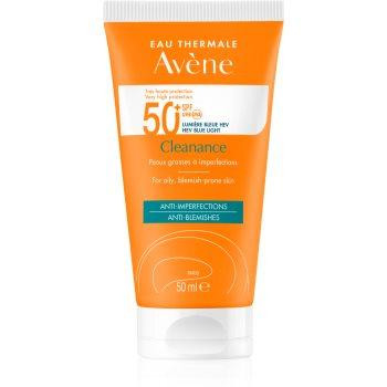 Avene Cleanance Solaire сонцезахісний засіб для проблемної шкіри SPF 50+ 50 мл - зображення 1