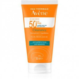 Avene Cleanance Solaire сонцезахісний засіб для проблемної шкіри SPF 50+ 50 мл