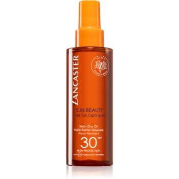 Lancaster Sun Beauty Satin Dry Oil суха олійка для засмаги у формі спрею SPF 30 150 мл - зображення 1