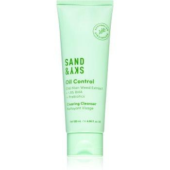 Sand & Sky Oil Control Clearing Cleanser освіжуючий очищуючий гель для жирної та проблемної шкіри 120 мл - зображення 1