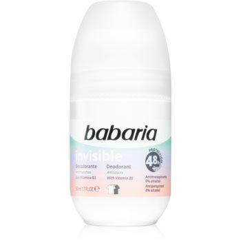 Babaria Deodorant Invisible кульковий антиперспірант проти білих і жовтих плям 50 мл - зображення 1