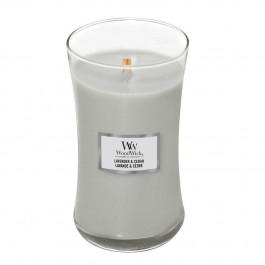 WoodWick Ароматична свіча  Large Lavender & Cedar 609 г (1666272E)