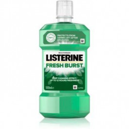 Listerine Fresh Burst рідина для полоскання ротової порожнини проти нальоту 500 мл