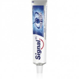 Signal Deep Fresh зубна паста для свіжого подиху присмак Aqua Mint 75 мл