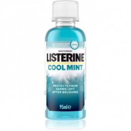 Listerine Cool Mint рідина для полоскання  рота для свіжого подиху  95 мл
