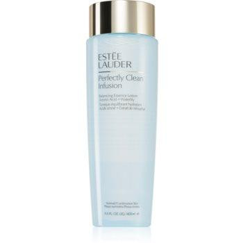 Estee Lauder Perfectly Clean Infusion Balancing Essence Lotion зволожуючий тонік для обличчя 400 мл - зображення 1