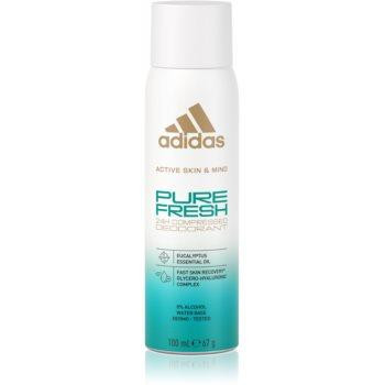 Adidas Pure Fresh дезодорант-спрей 24 години 100 мл - зображення 1