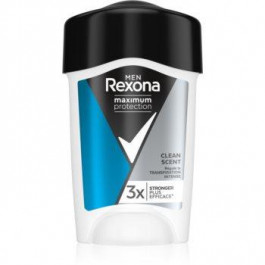 Rexona Maximum Protection Clean Scent кремовий антиперспірант проти надмірного потовиділення 45 мл
