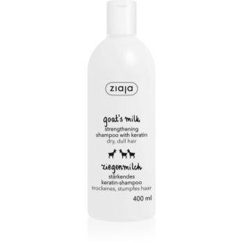 Ziaja Goat's Milk зміцнюючий шампунь для сухого або пошкодженого волосся  400 мл - зображення 1