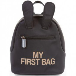 Childhome My First Bag Black дитячий рюкзак 20x8x24 cm