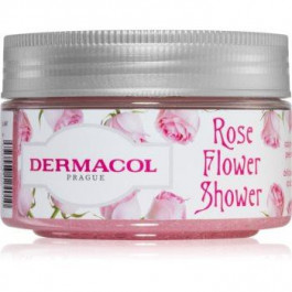 Dermacol Flower Care Rose цукровий пілінг для тіла 200 гр