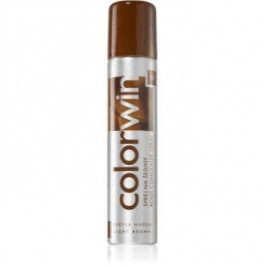 Colorwin Hair спрей для миттєвого маскування відрослих коренів волосся відтінок Light Brown 75 мл