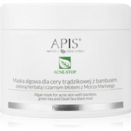 APIS Professional Acne-Stop Professional очисна та пом’якшувальна маска для жирної шкіри зі схильністю до акне 100 гр