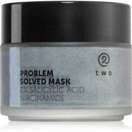 Two Cosmetics Problem Solved Mask маска з глиною з саліциловою кислотою 100 мл