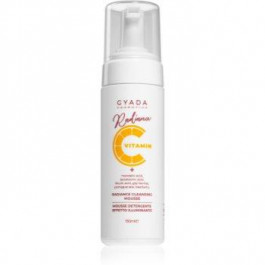 Gyada Cosmetics Radiance Vitamin C очищаюча піна для зняття макіяжу 150 мл