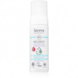Lavera Basis Sensitiv делікатна очищуюча пінка для чутливої шкіри 150 мл