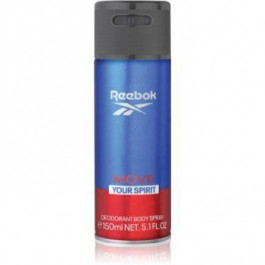 Reebok Move Your Spirit енергетичний спрей для тіла для чоловіків 150 мл