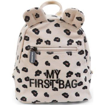 Childhome My First Bag Canvas Leopard дитячий рюкзак 20x8x24 cm - зображення 1