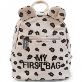 Childhome My First Bag Canvas Leopard дитячий рюкзак 20x8x24 cm