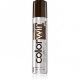 Colorwin Hair спрей для миттєвого маскування відрослих коренів волосся відтінок Dark Brown 75 мл